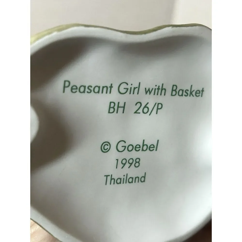 Berta Hummel Goebel Peasant Girl with Basket BH 26/P - 301236 - 1998